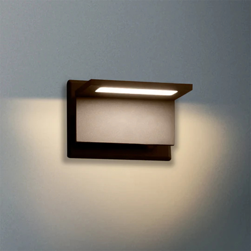 17309 IP54 10W 680lm LED Černá/šedá/bílá venkovní zeď
